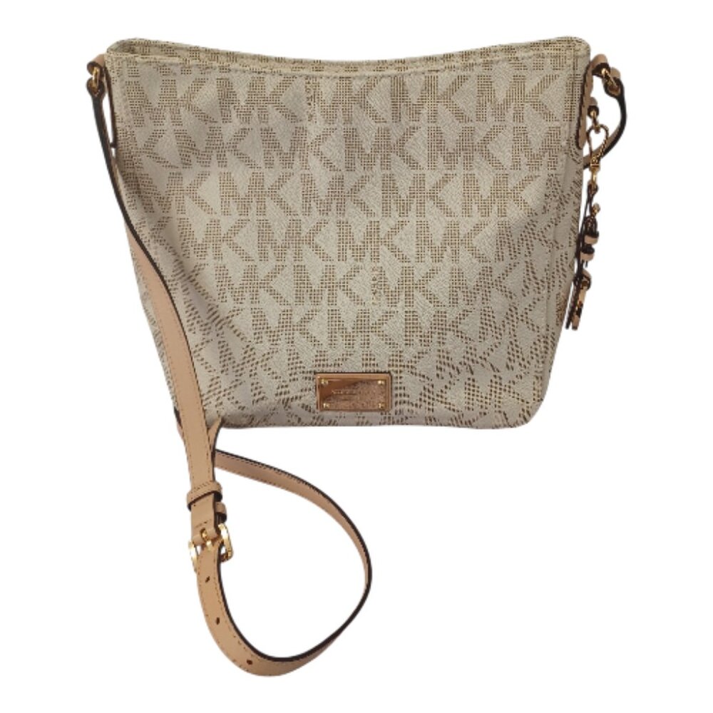 MICHAEL Michael Kors Jet Set Large Travel Logo Messenger Bag - Picture 3 of 13